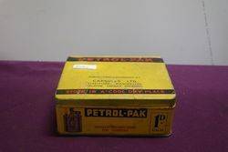 Capsules Petrol-Pak  Lighter Blended Spirit Tin 