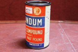 Carborundum Grinding Compound Tin