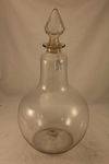 Carboy Pear Shaped Apothecary Bottle With Faceted Lid