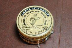 Carr Day And Martin Leather Soap Tin