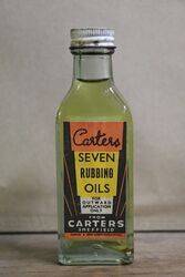 Carters Sheffield  Seven Rubbing Oils  