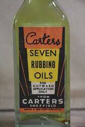 Carters Sheffield  Seven Rubbing Oils  