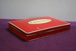 Carven andquotAandquot CorkTipped Virginia Carreras Limited Cigarettes Tin