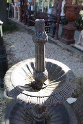 Cast Iron 2 Tier Ibis Fountain 