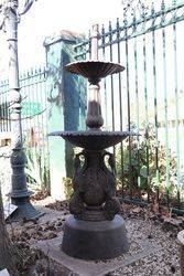 Cast Iron 2 Tier Ibis Fountain 