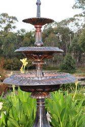 Cast Iron 2 Tier Victoria Fountain 