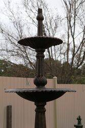 Cast Iron 3 Tier Victoria Fountain