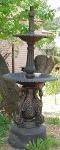 Cast Iron 2 Tier Ibis Fountain 