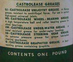 Castrol 1lb Grease Tin