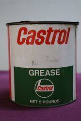 Castrol 5lb Grease Tin