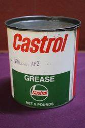 Castrol 5lb Grease Tin Castrol 5lb Grease Tin