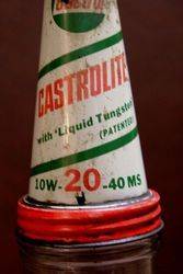 Castrol Embossed Z Quart Bottle