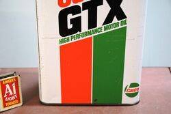 Castrol GTX Liquid Engineering 5 litre Motor Oil Tin