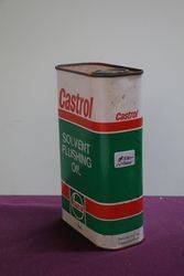 Castrol L 1 Litre Solvent Flushing Oil Tin 