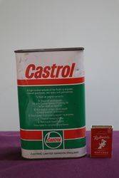 Castrol L 1 Litre Solvent Flushing Oil Tin 