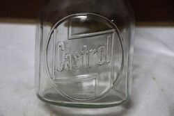 Castrol L 1 pint Bottle with a Good ZTin Top 