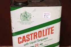 Castrol L Castrolite Tungsten 10W2040 One Gallon Tin