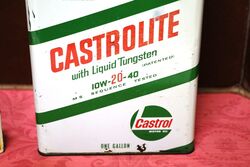 Castrol L Castrolite Tungsten 10W2040 One Gallon Tin
