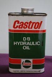 Castrol L GDB Hydraulic Oil One Litre Motor Oil Tin 