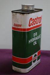 Castrol L GDB Hydraulic Oil One Litre Motor Oil Tin 