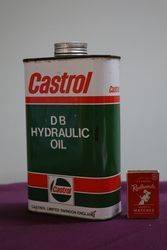 Castrol L GDB Hydraulic Oil One Litre Motor Oil Tin 