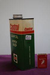 Castrol L Gear Oil Hypoy 90 EP Quart Motor Oil Tin 