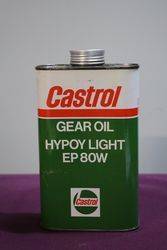 Castrol L Gear Oil Hypoy Light EP 80W 1 Litre Motor Oil Tin