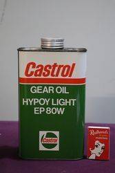 Castrol L Gear Oil Hypoy Light EP 80W 1 Litre Motor Oil Tin