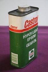 Castrol L Hypoy Light EP80W One Litre Oil Tin