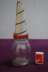 Castrol L Pint Oil Bottle With Tin Top