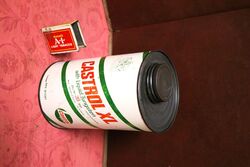 Castrol "L" XL 20W-30-50 One Quart Oil Can.