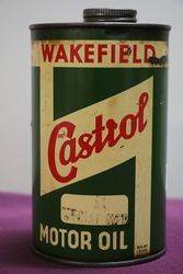 Castrol Wakefield Z. Round One Quart Oil Tin