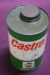 Castrol One Quart Oil Tin