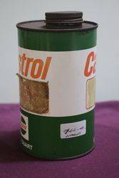 Castrol Quart Motor Oil Tin 