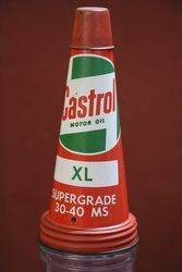 Castrol Quart Oil Bottle with Original Tin Pourer