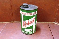 Castrol Quart Oil Tin