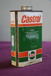 Castrol R30 One Litre Racing Motor Oil Tin