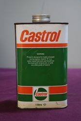 Castrol R30 One Litre Racing Motor Oil Tin