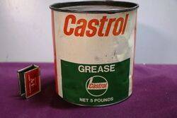 Castrol "Z" 5 Pounds Grease Tin.
