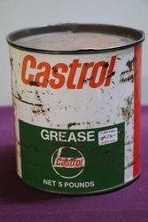 Castrol  5 Pounds Grease Can