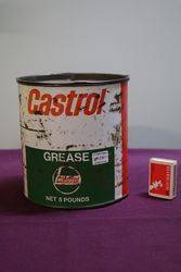 Castrol  5 Pounds Grease Can 