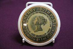 Ceramic Cherry Toothpaste Pot Lid Ceramic Cherry Toothpaste Pot Lid