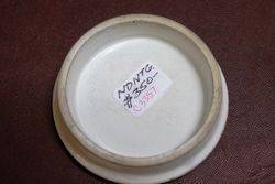 Ceramic Russian Bears Grease Pictorial Pot Lid