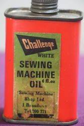 Challenge White Sewing Machine Oiler 