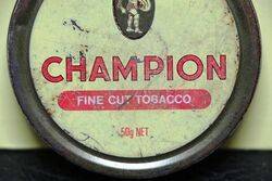 Champion Fine Cut Tobacco Tin