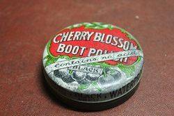 Cherry Blossom Boot Polish Tin