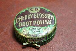 Cherry Blossom Boot Polish Tin