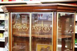 Circa 1980 ASPREY Jewellers Display Cabinet 