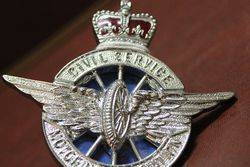 Civil Service Motor Club Car Badge