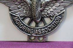 Civil Service Motoring Association Car Badge 